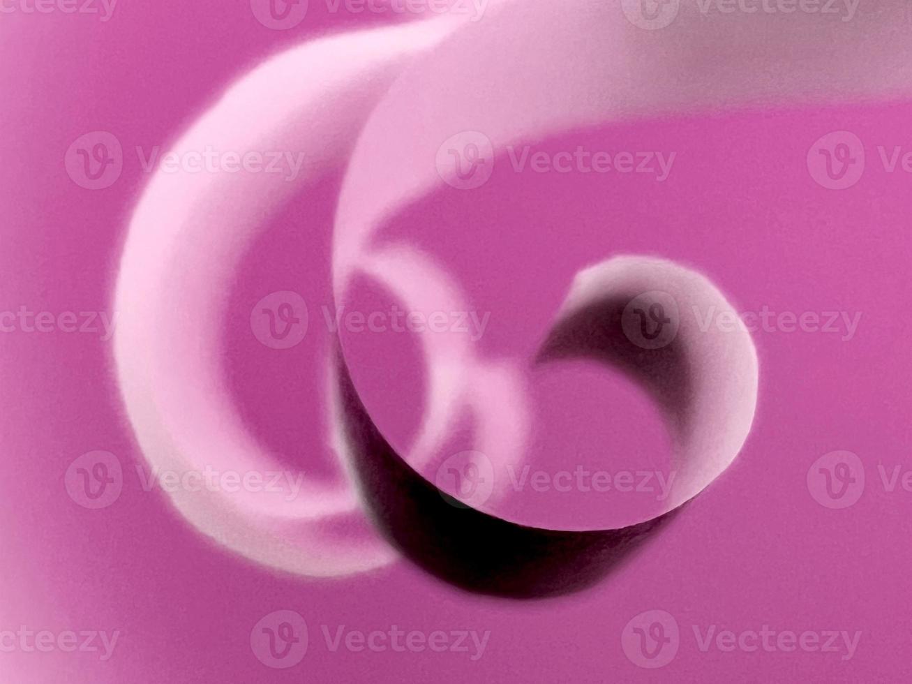 vibrant colourful pink paper spiral ribbon high quality image or photograph photo