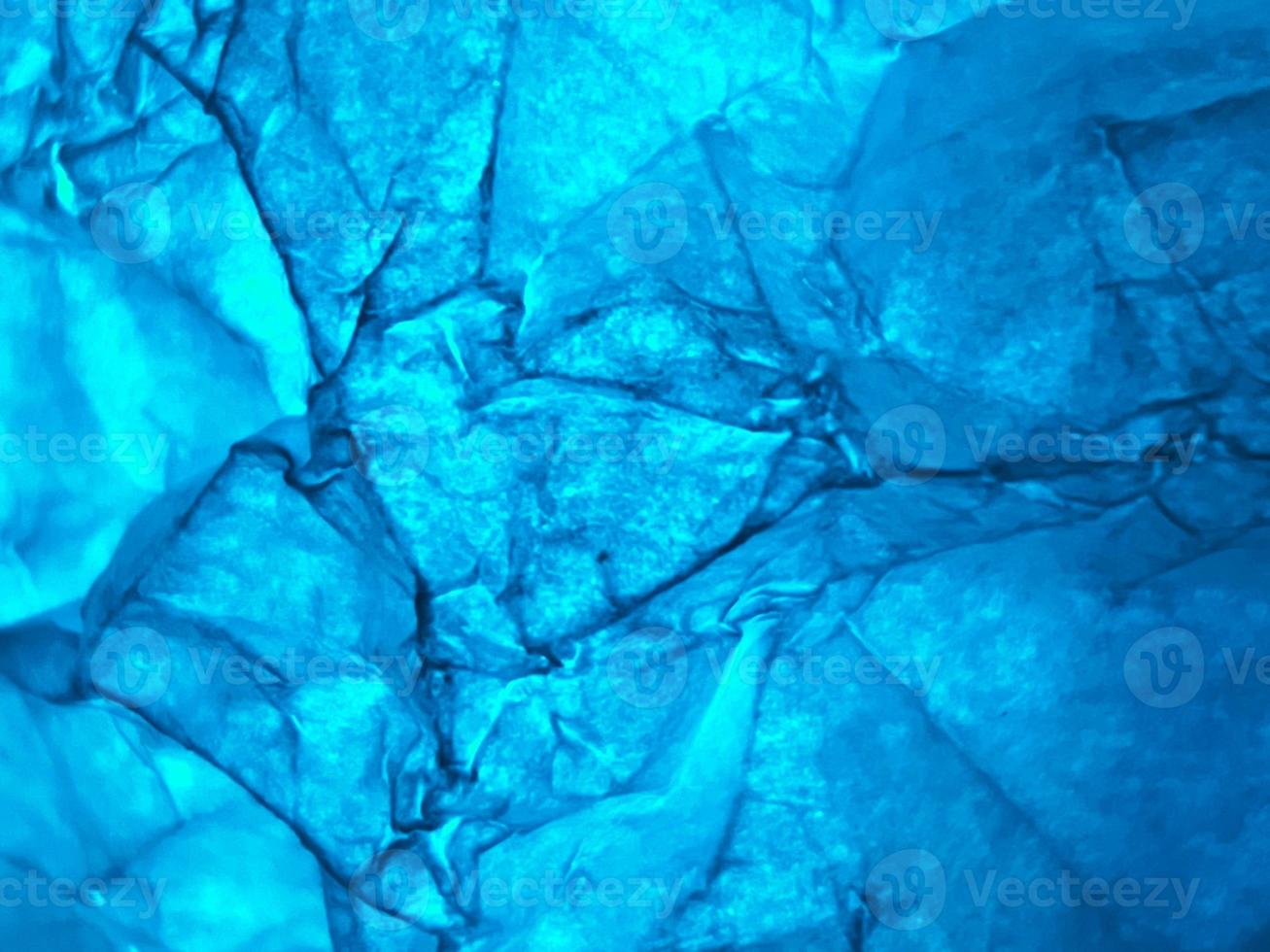 vibrant colourful cool ice blue crushed paper high quality image or photograph photo