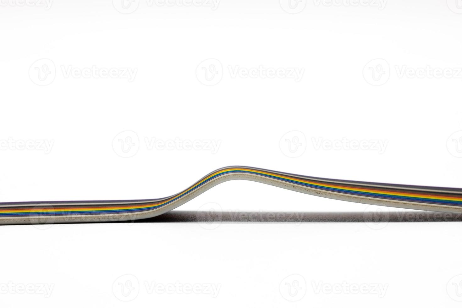 Multicolored soldless thin male and female wires with connectors for electronic robotic modules and devices photo