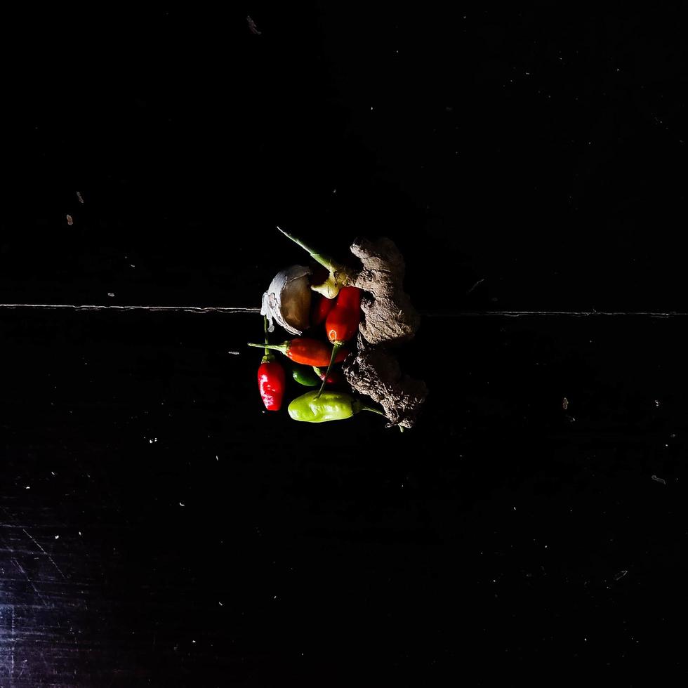 ingredients food photo product with flatlay background