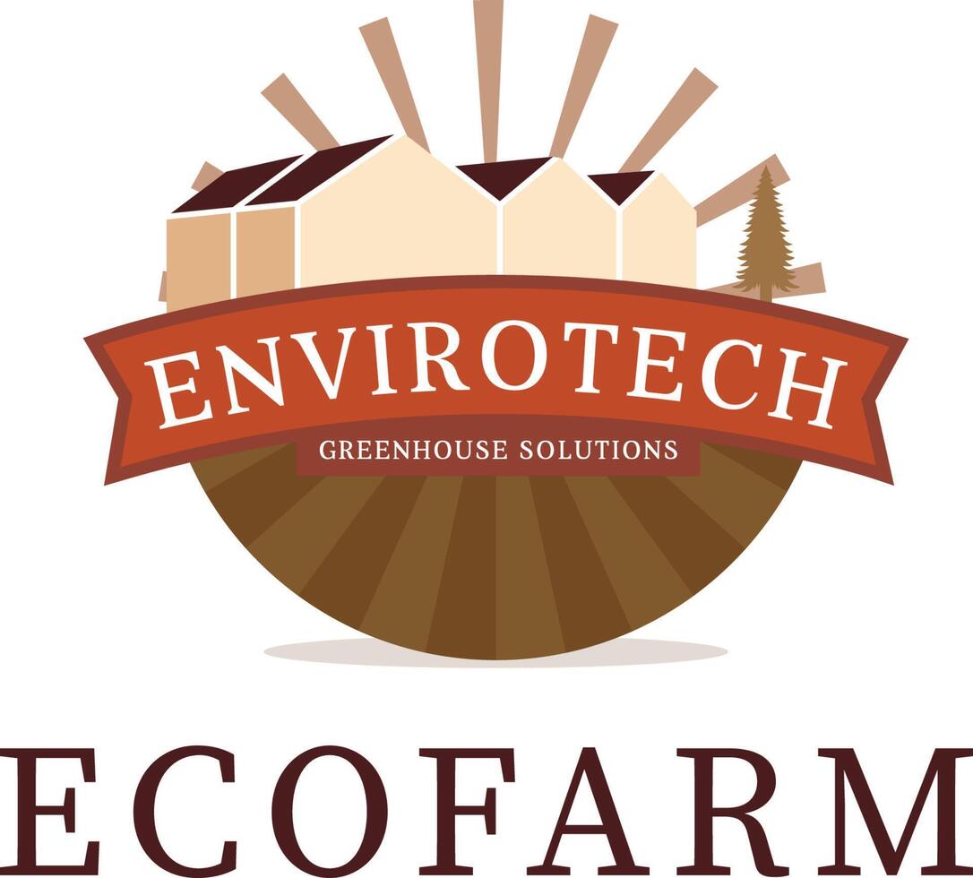 Farming logo template. Concept logo the farmer. Template with farm landscape. Label for natural farm products. vector