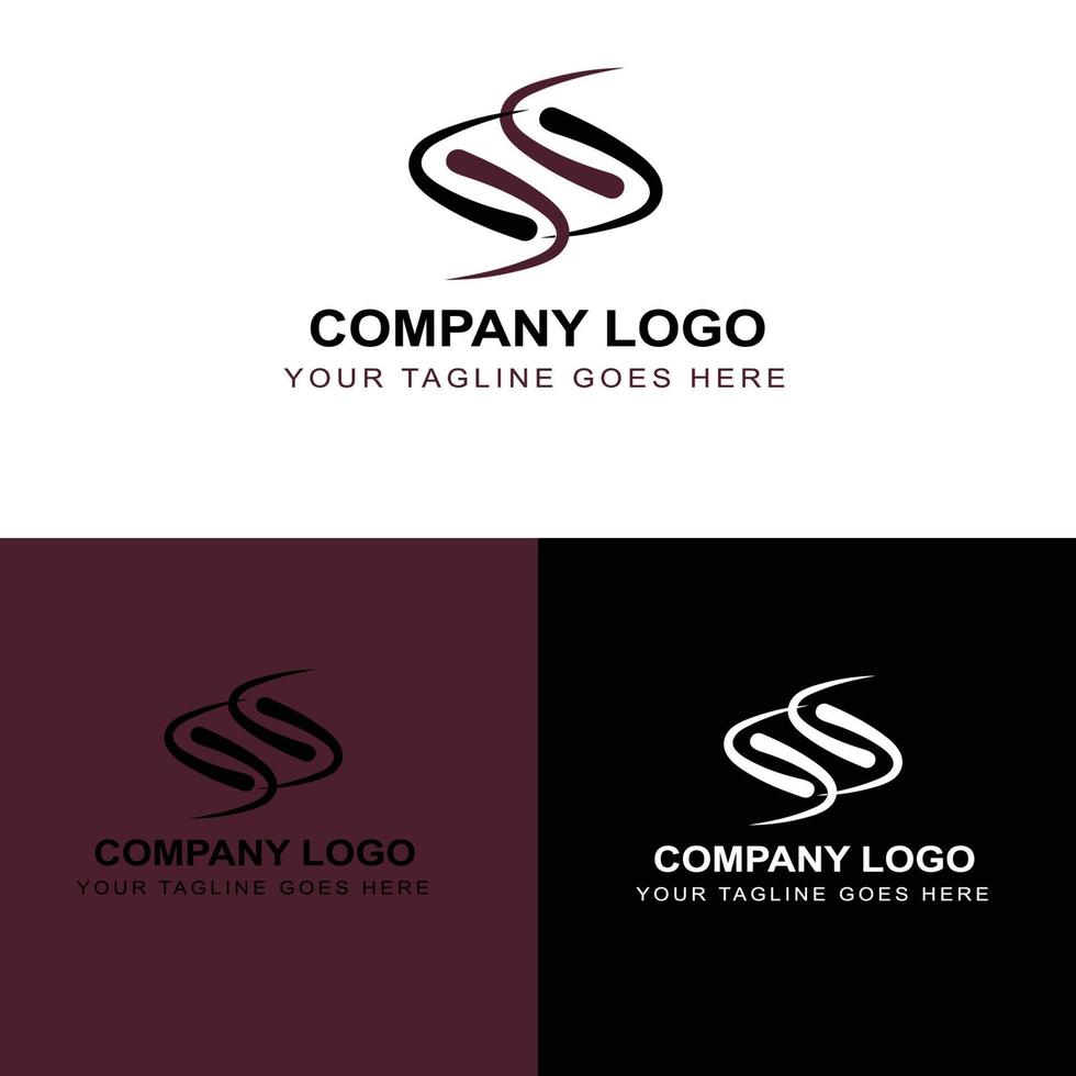 simple logo design suitable for use in your simple shop vector