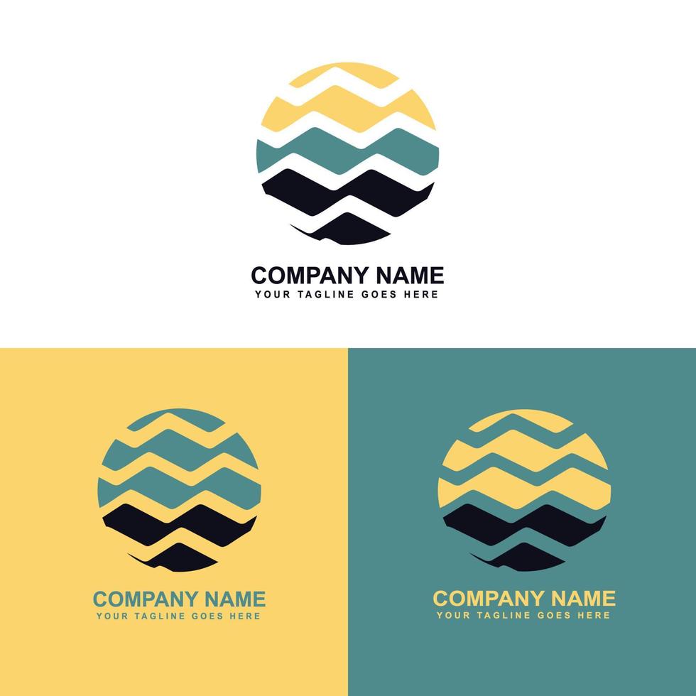 Brand name logo is perfect for your company or business vector