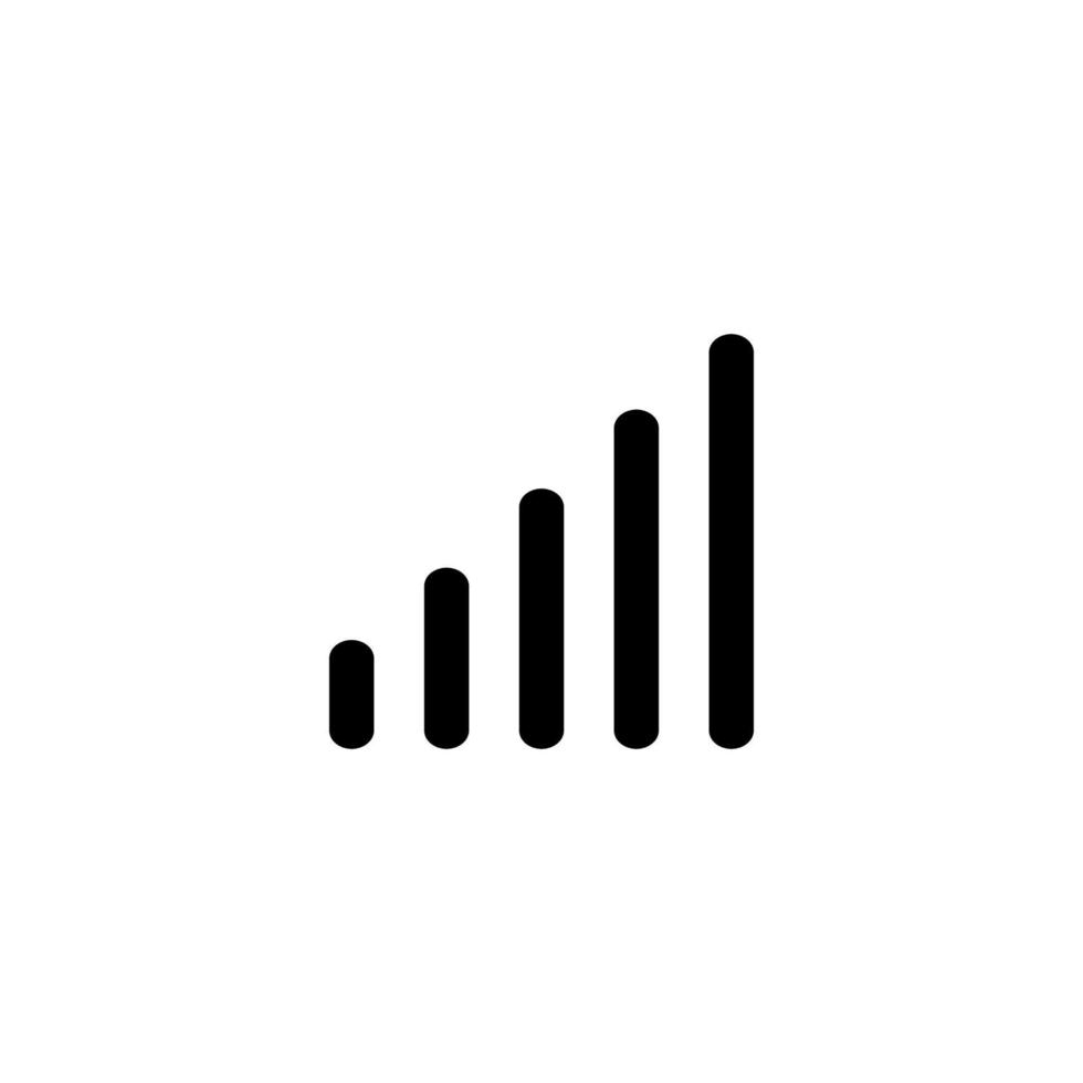 Signal set ikon vektor vector