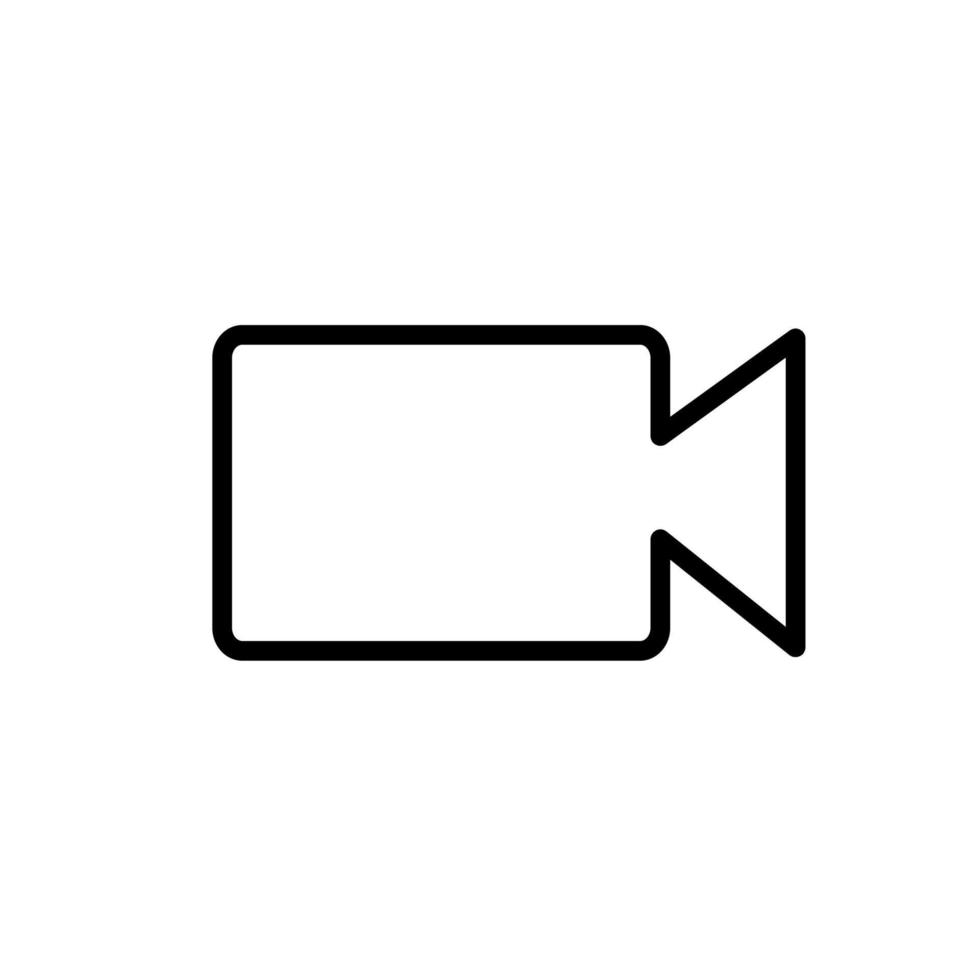 video camera icon  vector illustration