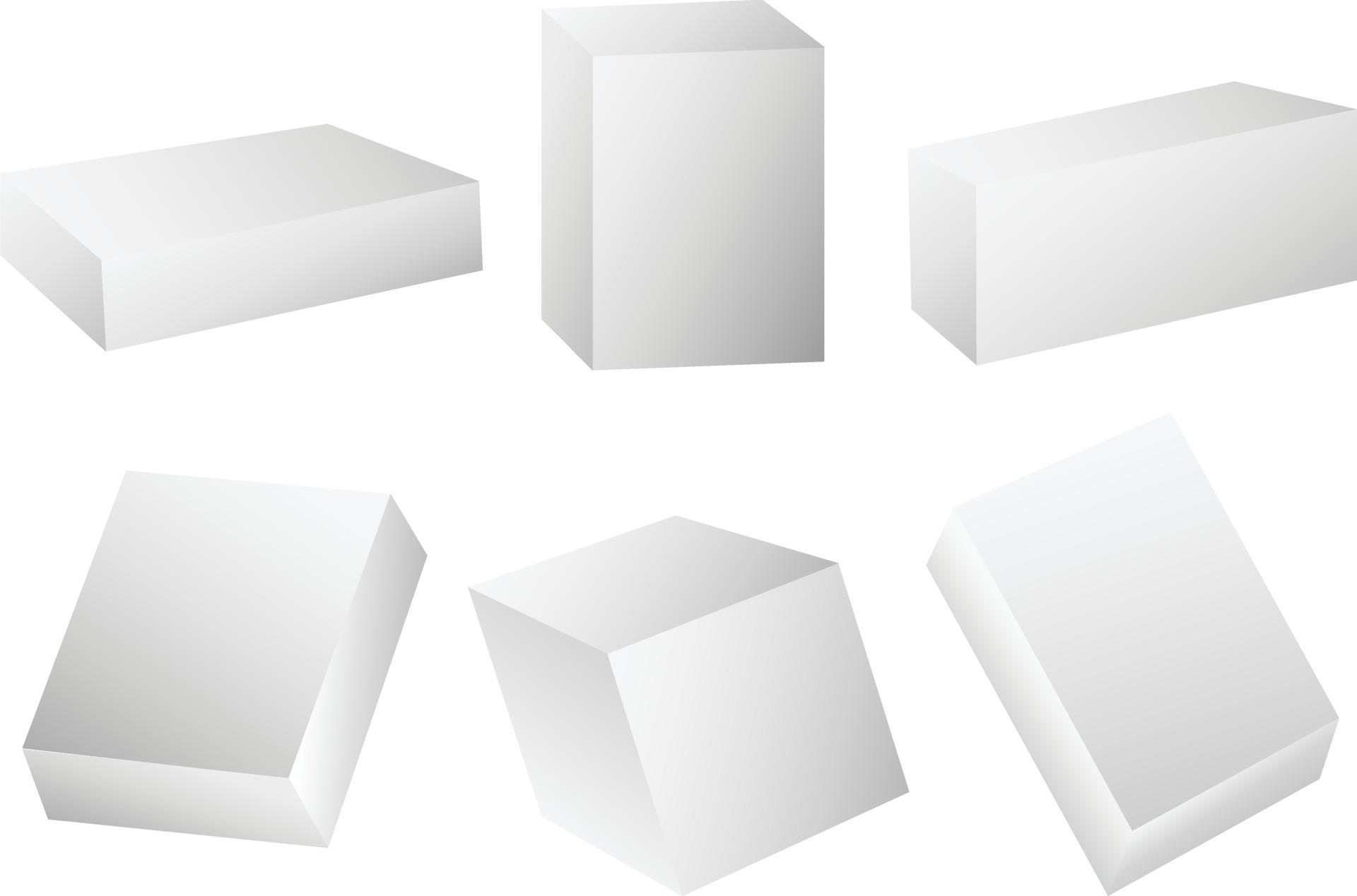 white box 3d template set 8014598 Vector Art at Vecteezy white box 3d template set 8014598 Vector Art at Vecteezy