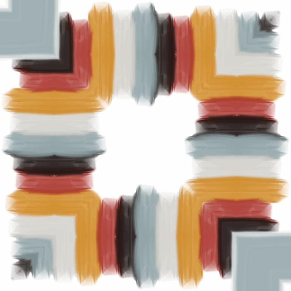 Abstract colorful frame. EPS10 vector illustration.
