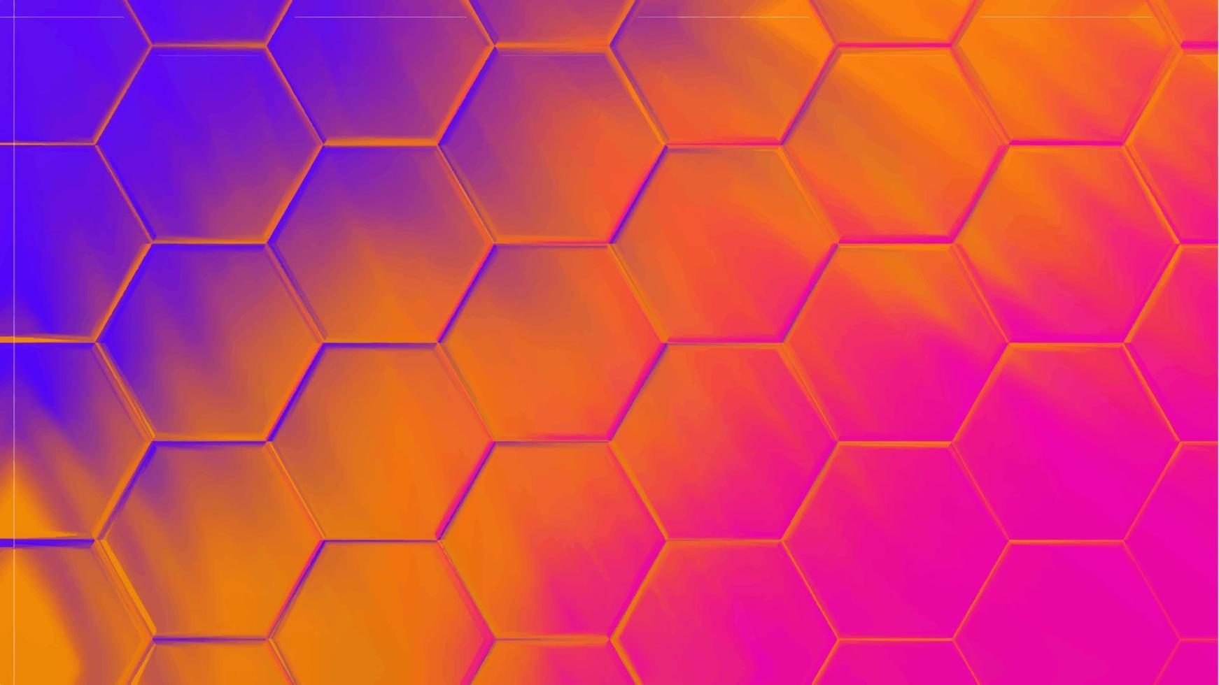 Abstract hexagon background. Colorful geometric background. vector