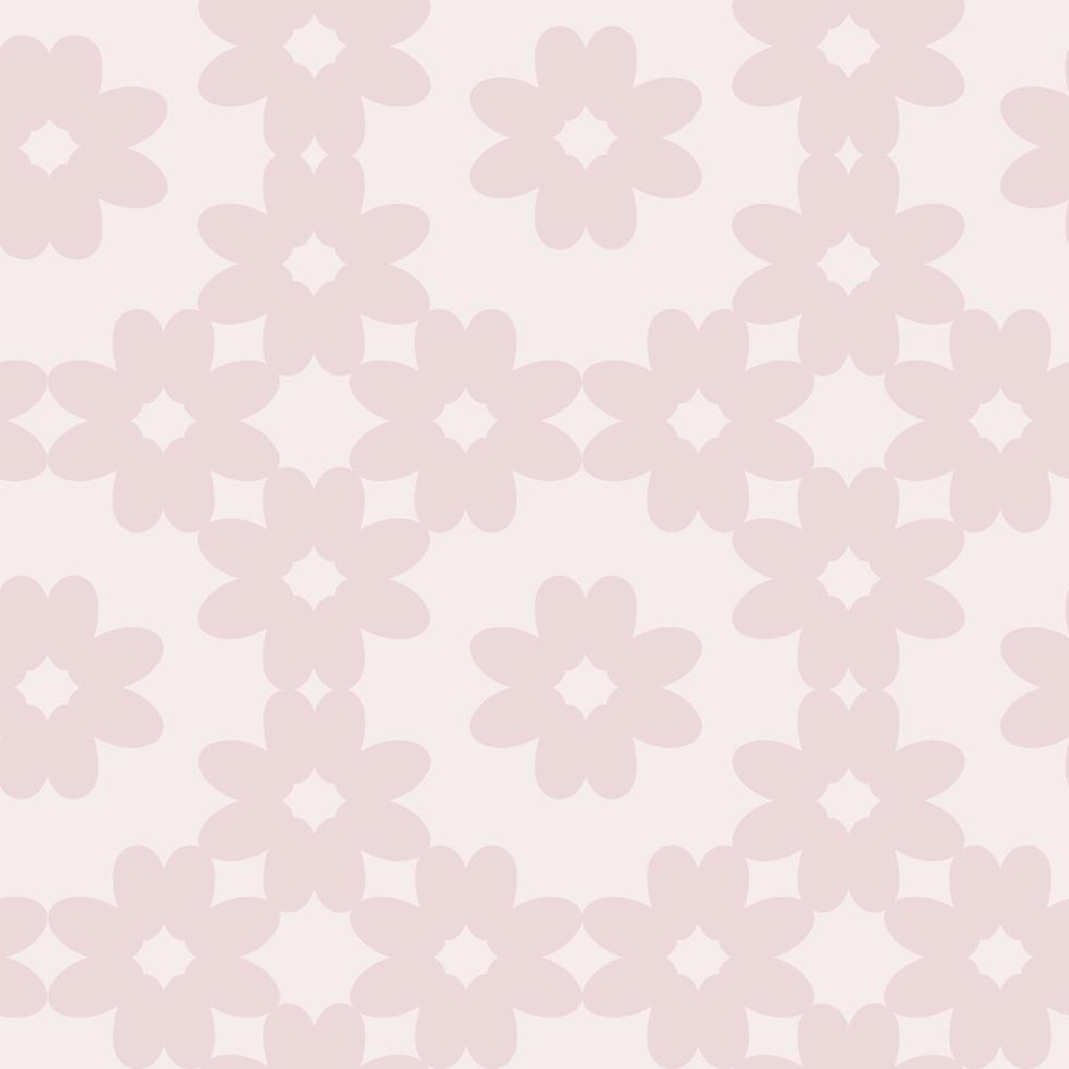 Abstract flower lace patern vector