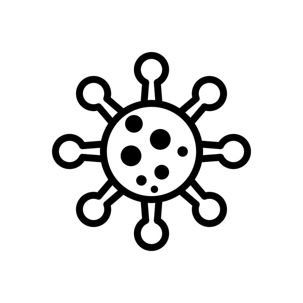 Vector of Virus Icon. Disease Symbol