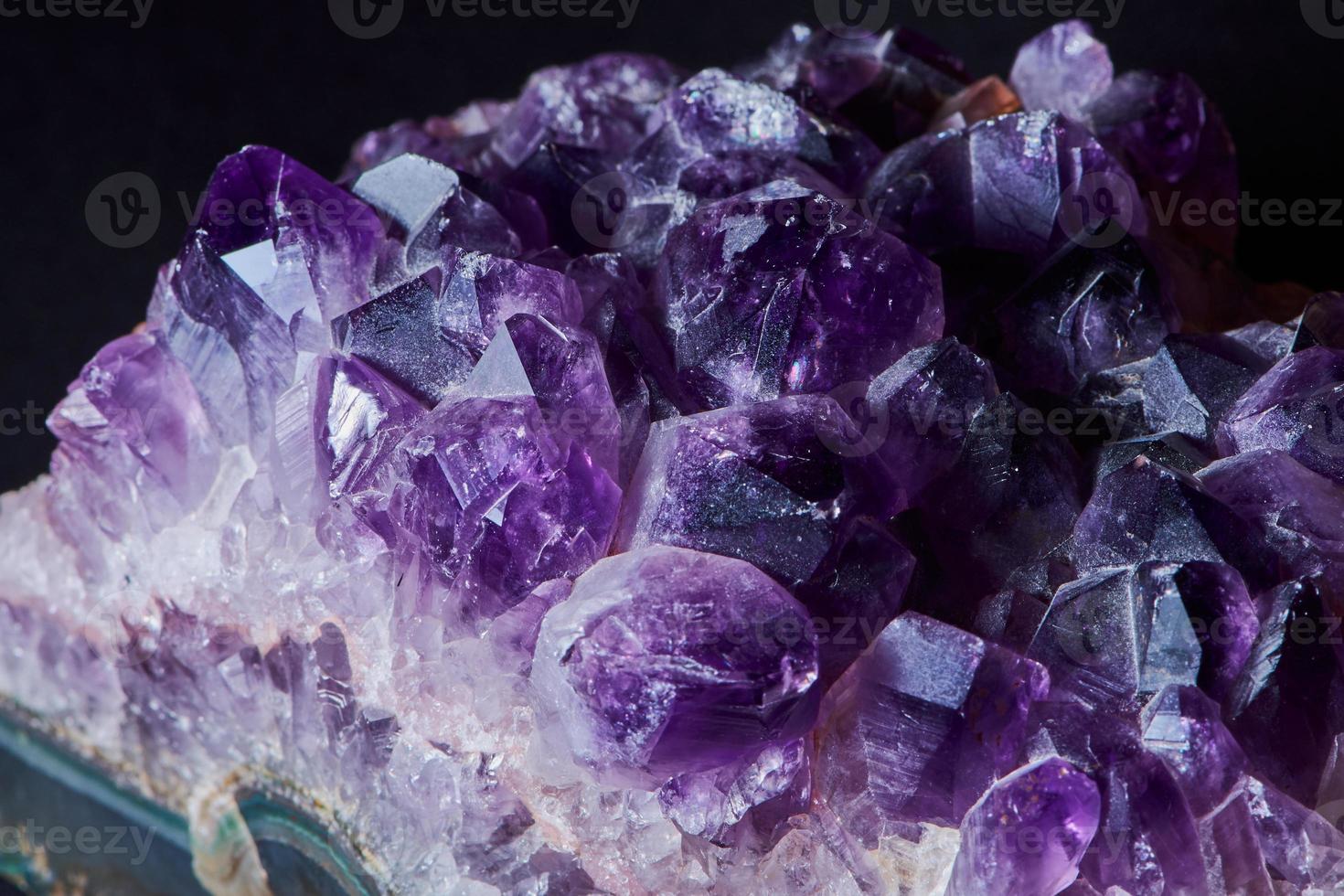 color photo of an Amethyst gemstone