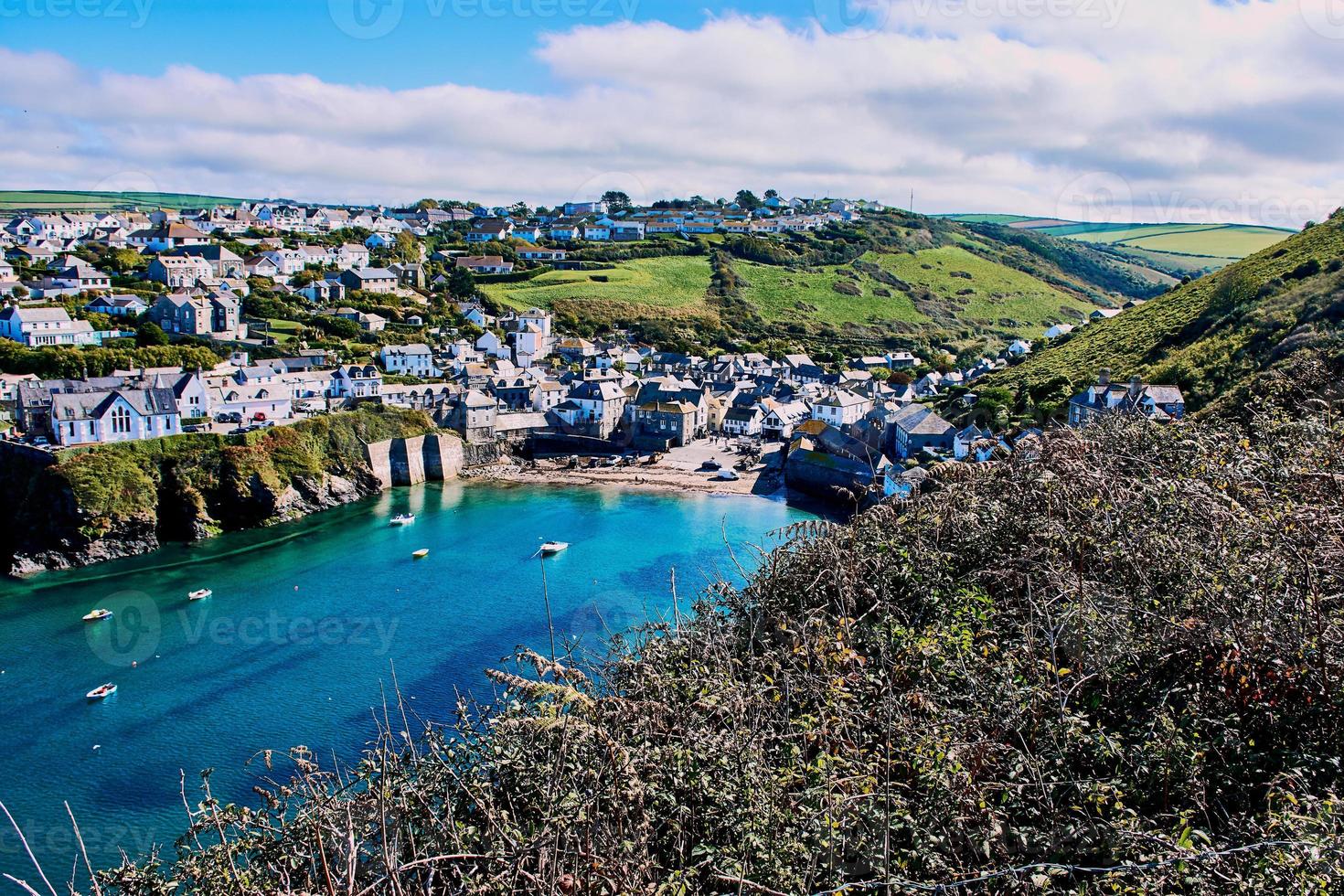 The pretty fishing village of Port Isaac has become a major tourist attraction after being featured in the ITV series 'Doc Martin' where it is known as Portwenn photo
