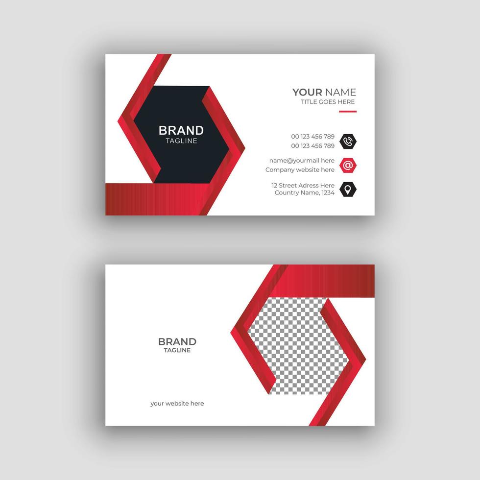 Business Card  Template vector