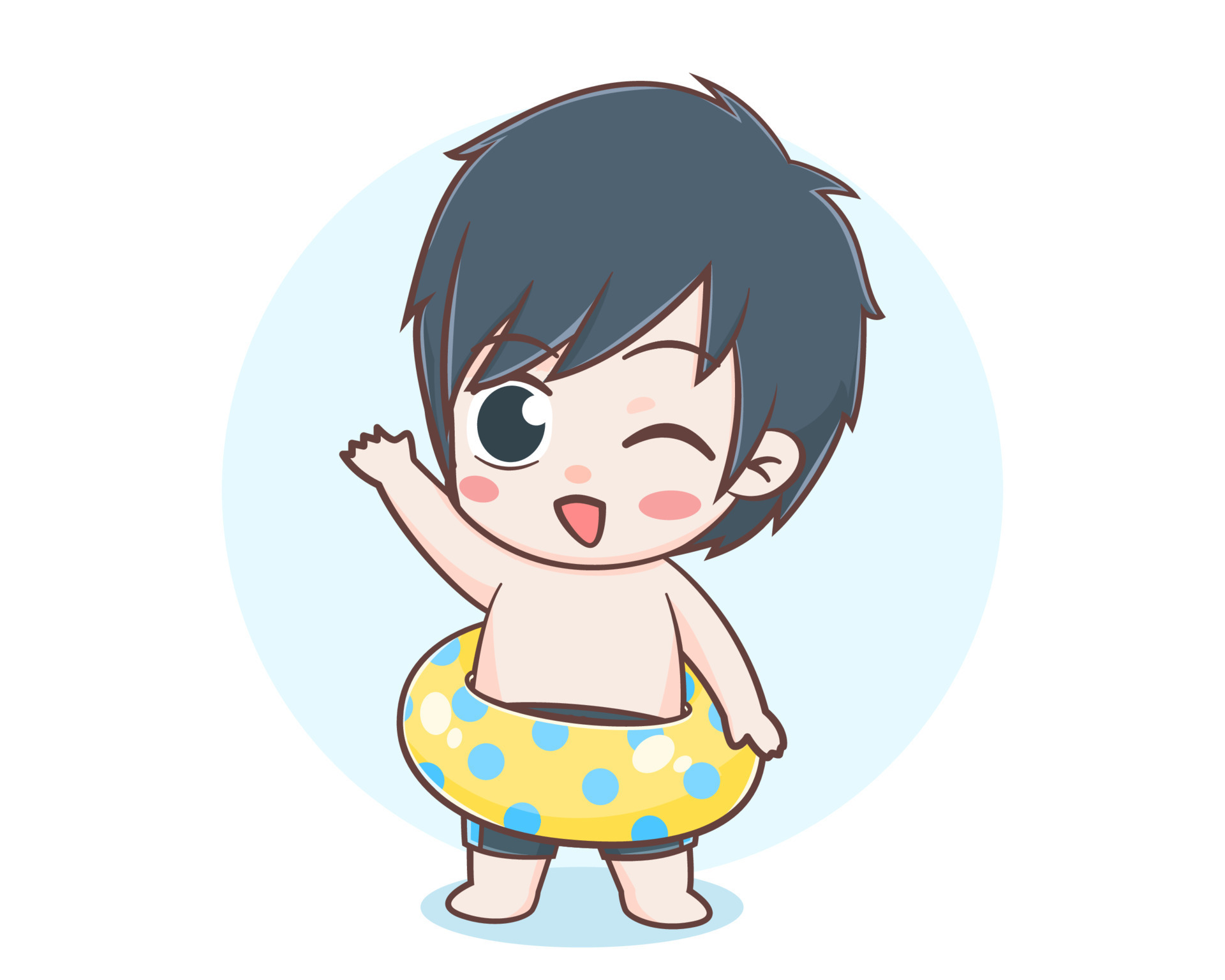 Cute boy in summer time cartoon illustration 8017990 Vector Art at Vecteezy Cute boy in summer time cartoon illustration 8017990 Vector Art at Vecteezy