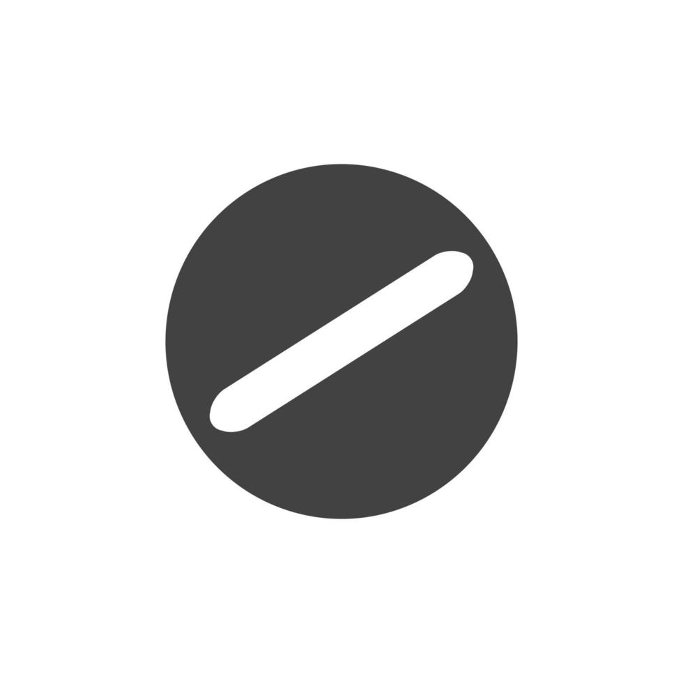 medicine pill icon illustration vector, pill flat design vector