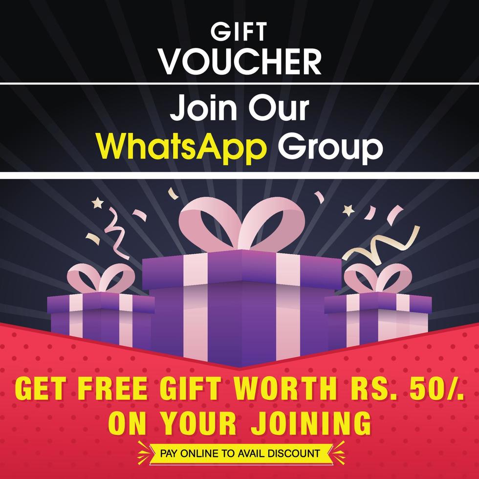 Join Our Whats App Group Vector Design Art