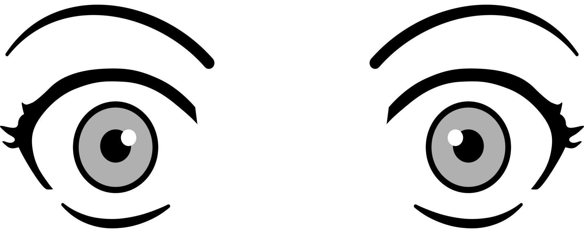 colección de ojos boho negros sobre fondo blanco. ojos expresivos y cejas de dibujos animados femeninos colección de ojos boho negros sobre fondo blanco. ojos expresivos y cejas de dibujos animados femeninos