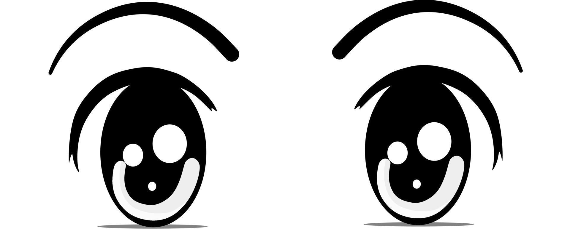 colección de ojos boho negros sobre fondo blanco. ojos expresivos y cejas de dibujos animados femeninos colección de ojos boho negros sobre fondo blanco. ojos expresivos y cejas de dibujos animados femeninos