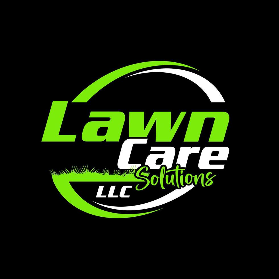 Illustration vector graphic of lawn care, landscape, grass concept logo design template