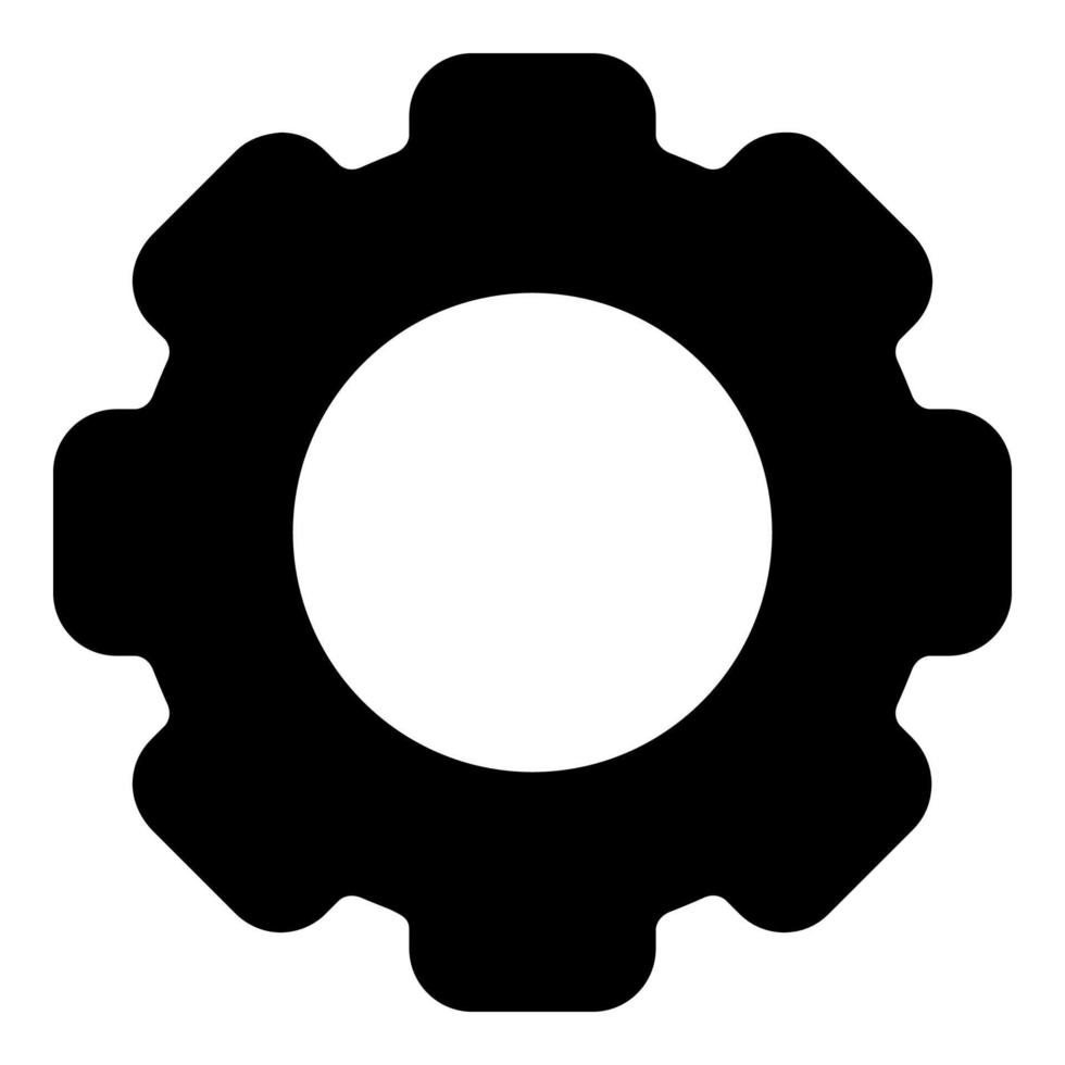 Setting, Basic UI Icon, UX,UI Icon Design vector