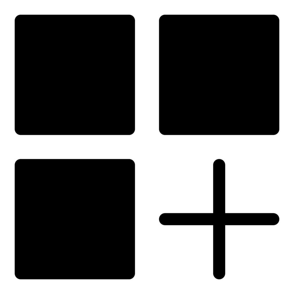 Add to collection, Basic UI Icon, UX,UI Icon Design vector