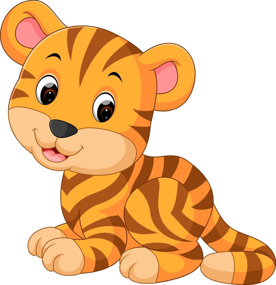 Cute tiger cartoon 8020146 Vector Art at Vecteezy Cute tiger cartoon 8020146 Vector Art at Vecteezy