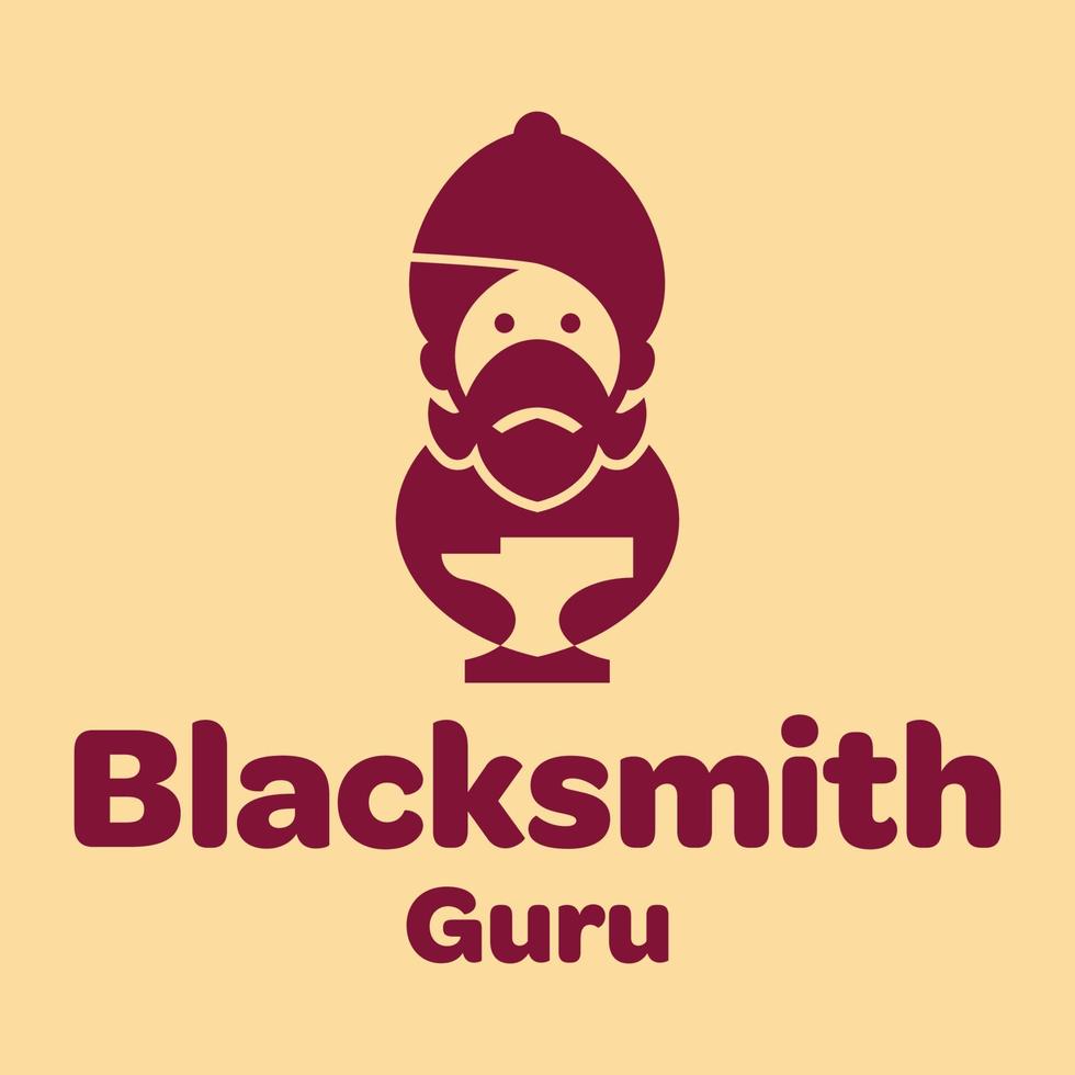 Blacksmith Guru Logo vector