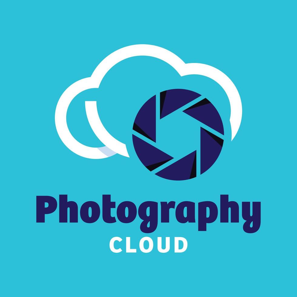 Photography Cloud Logo vector
