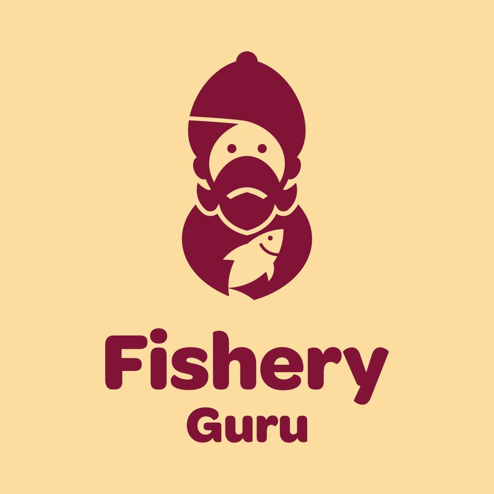 Fishery Guru Logo vector