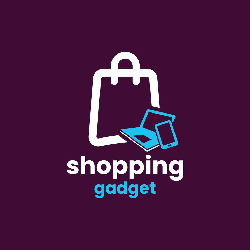 Shopping Gadget Logo vector