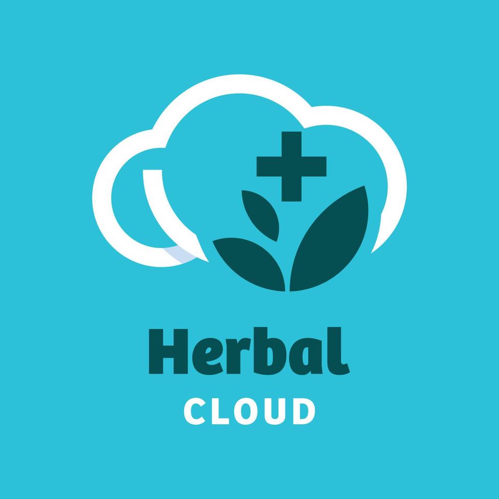 Herbal Cloud Logo vector