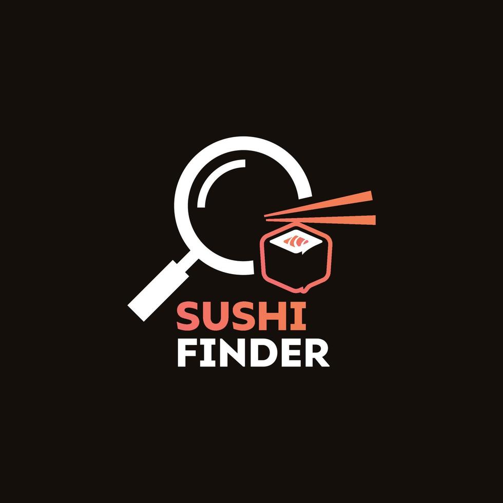 Find Sushi Logo vector