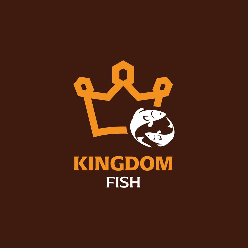King Fish Logo vector