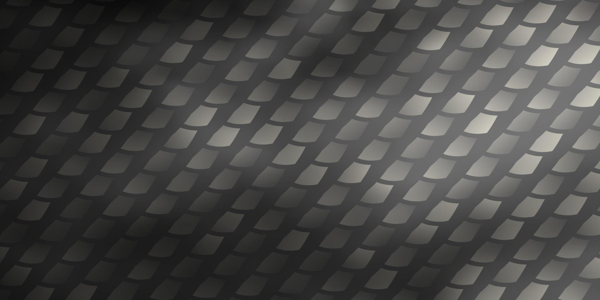 Dark Gray vector backdrop with rectangles.