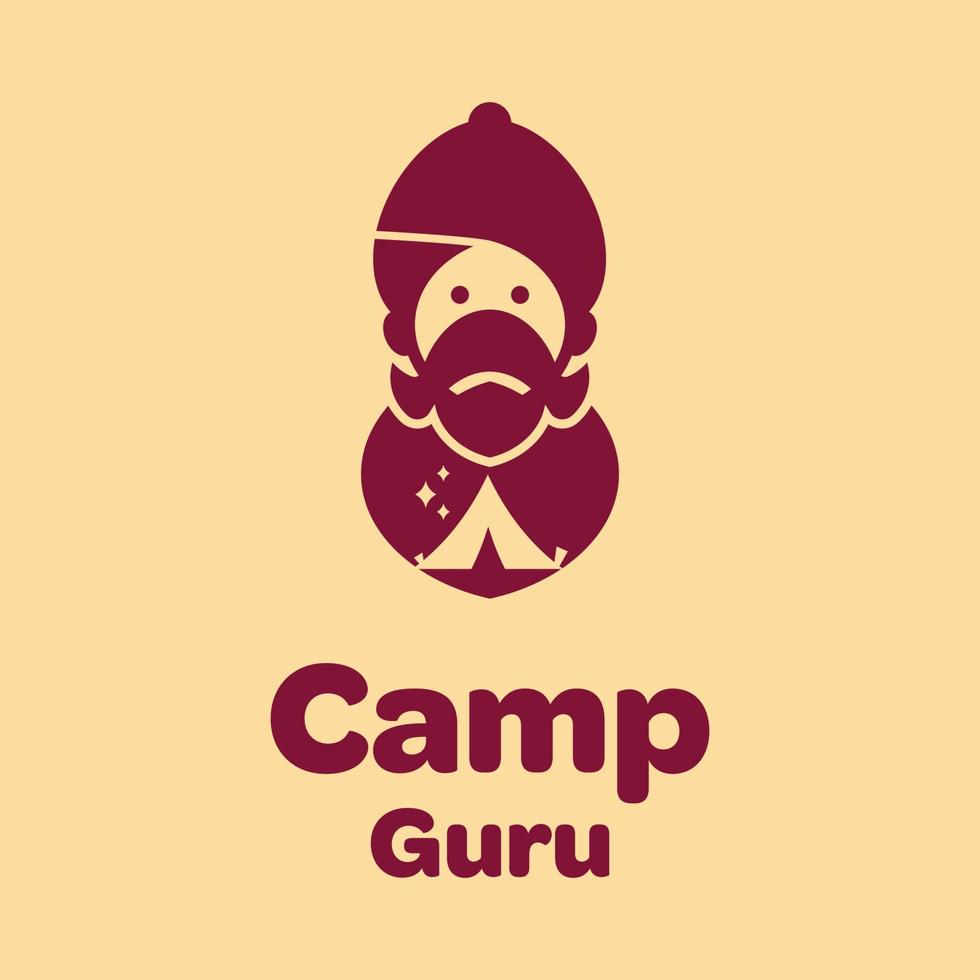 Camp Guru Logo vector