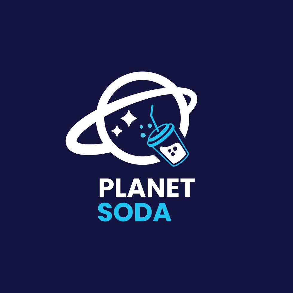 Planet Soda Logo vector