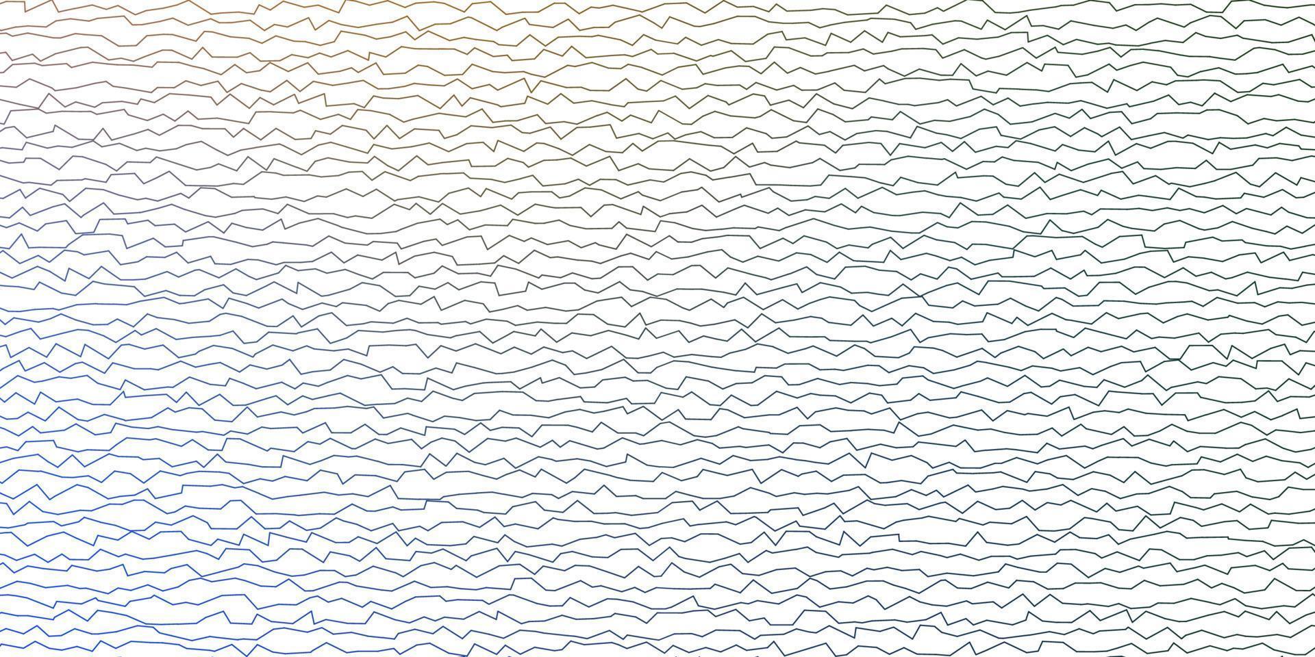 Dark Blue, Yellow vector background with wry lines.