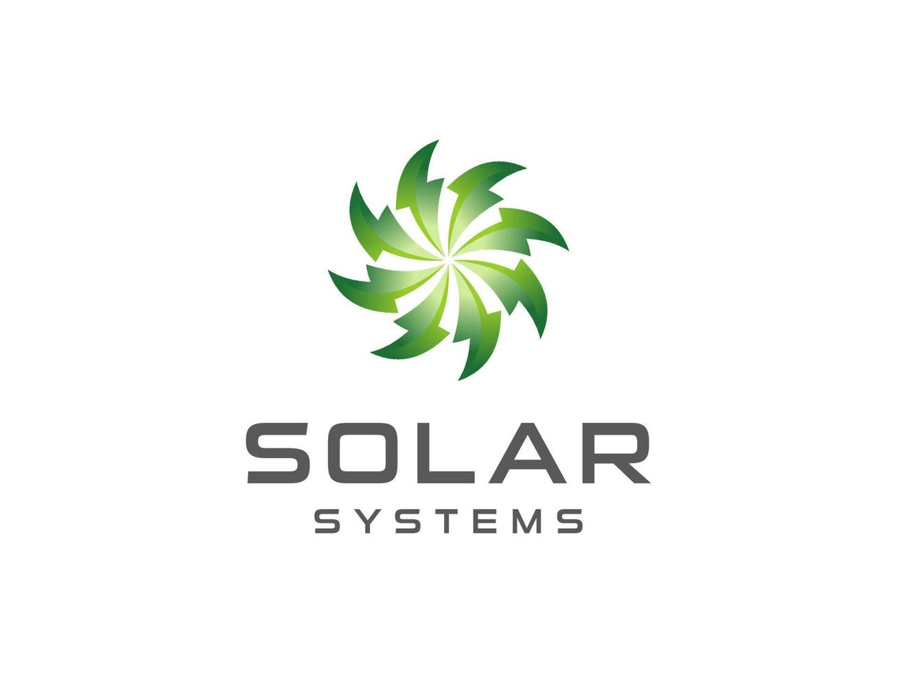 Solar Energy logo designs vector, Sun power logo vector