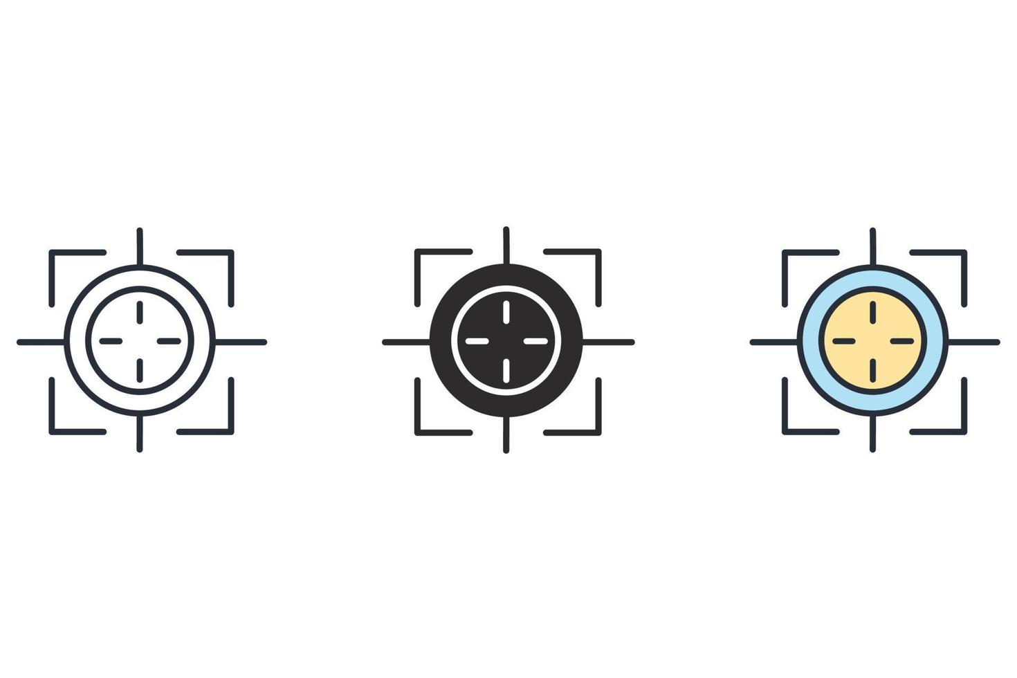 geolocation icons  symbol vector elements for infographic web