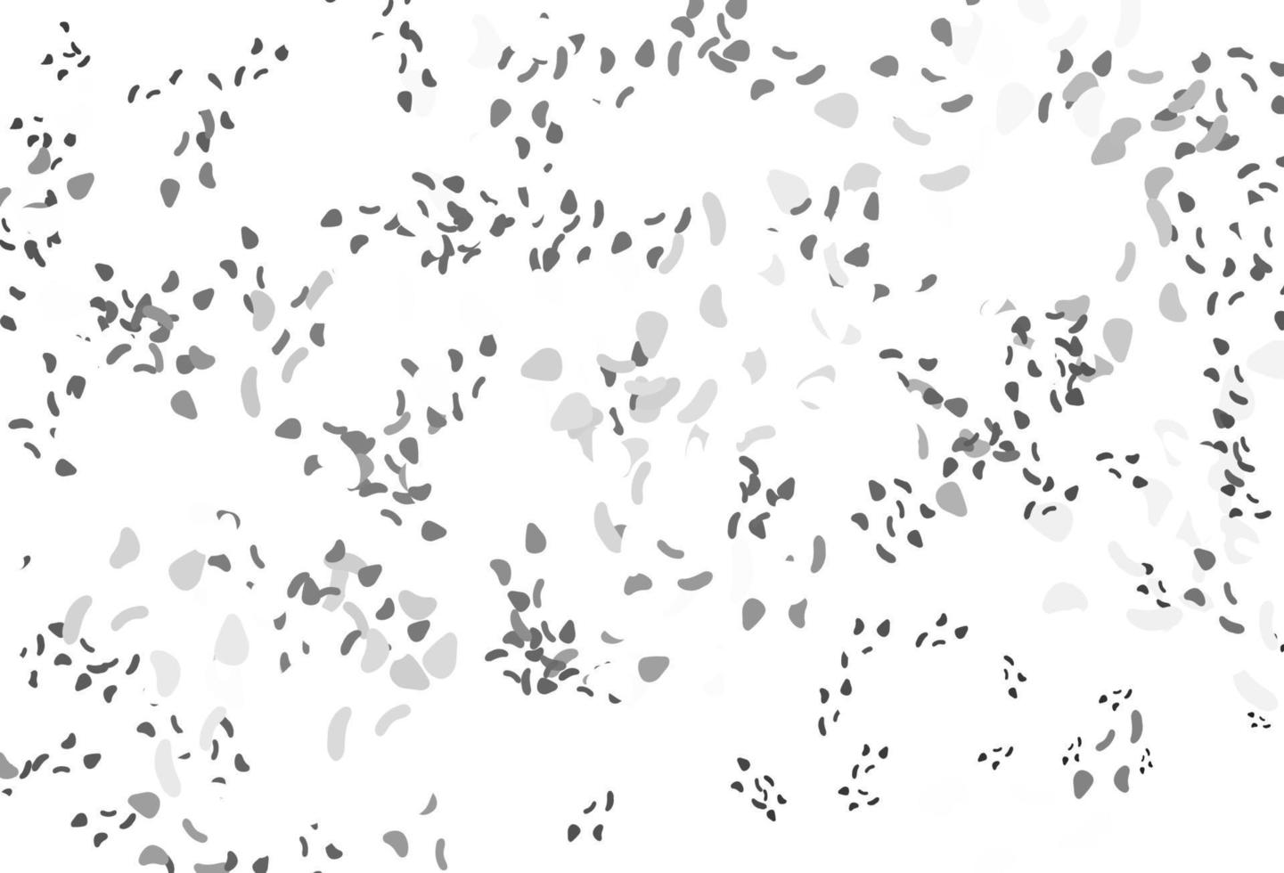 Light silver, gray vector texture with random forms.