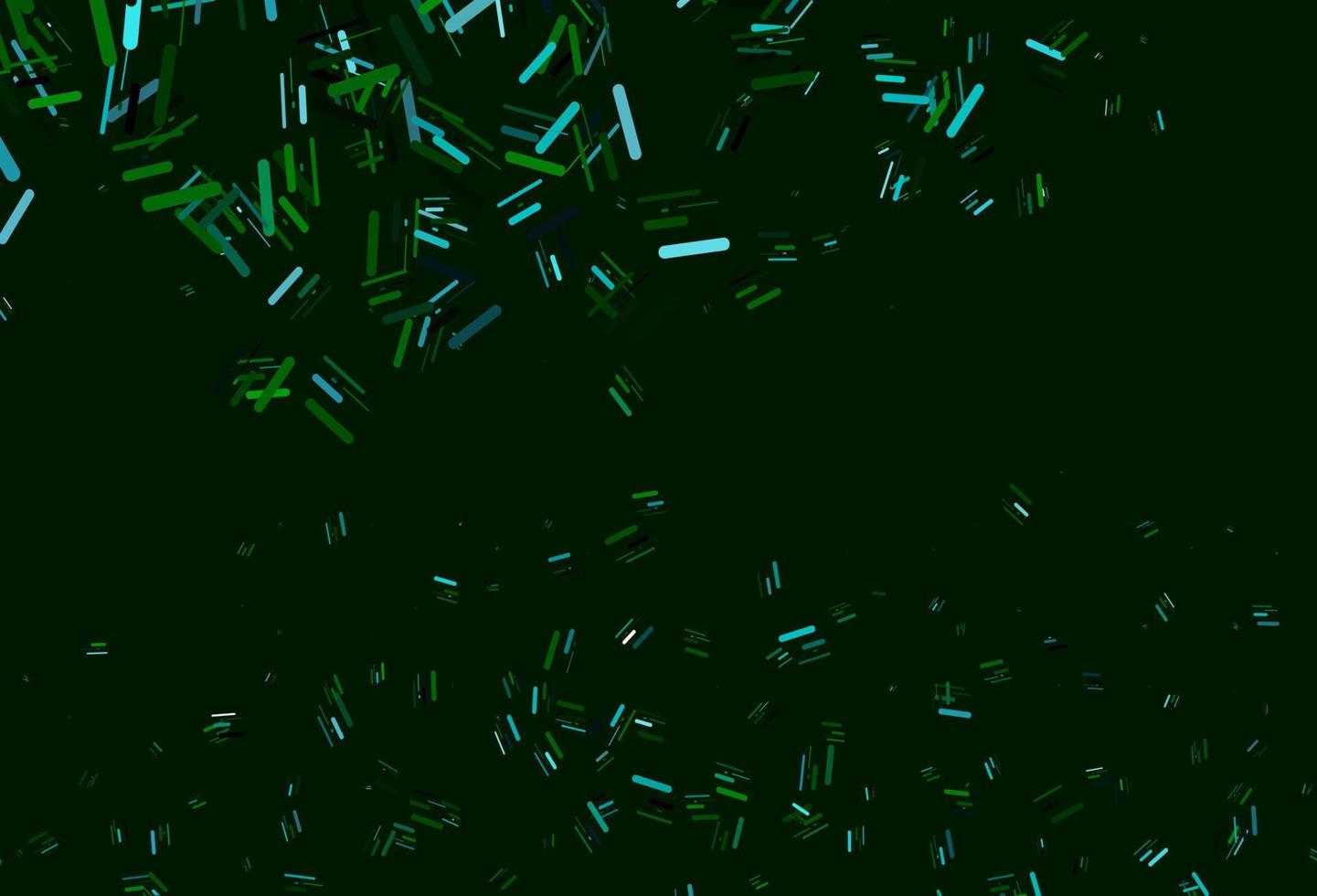 Light Blue, Green vector template with repeated sticks.