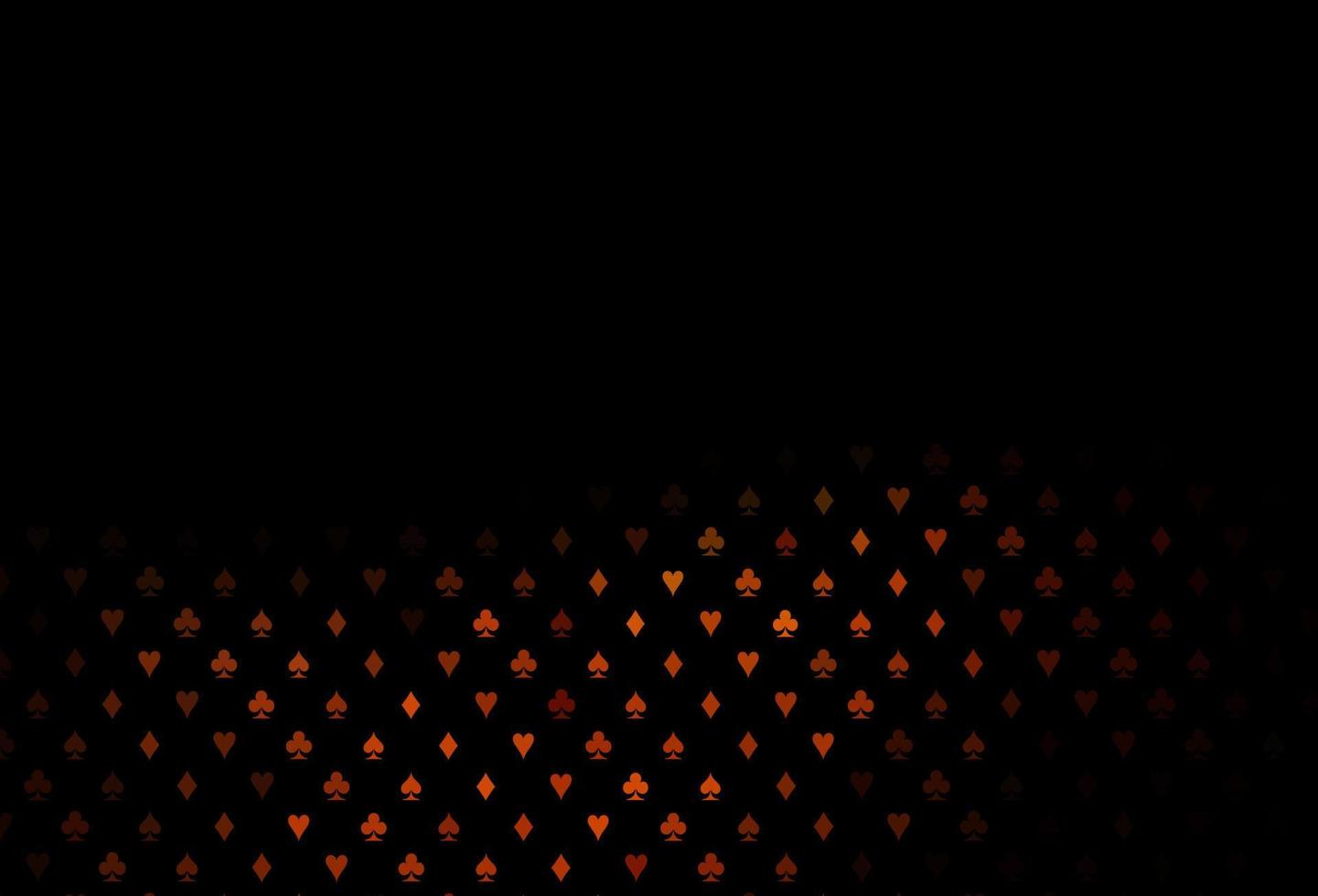 Dark yellow, orange vector layout with elements of cards.