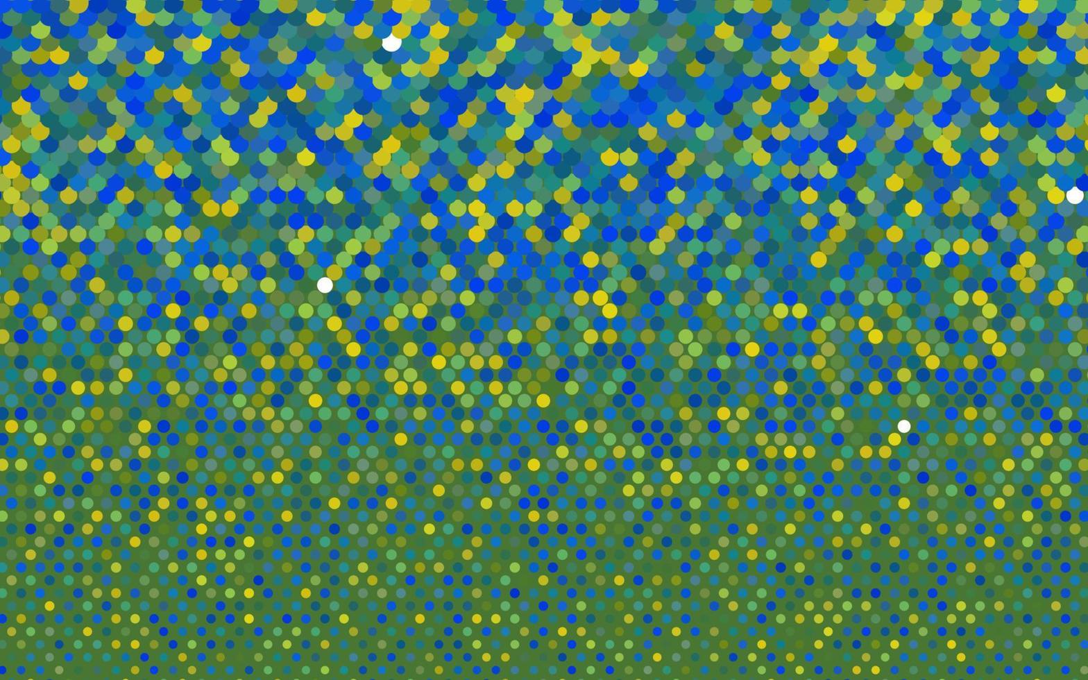 Light Blue, Yellow vector pattern with spheres.