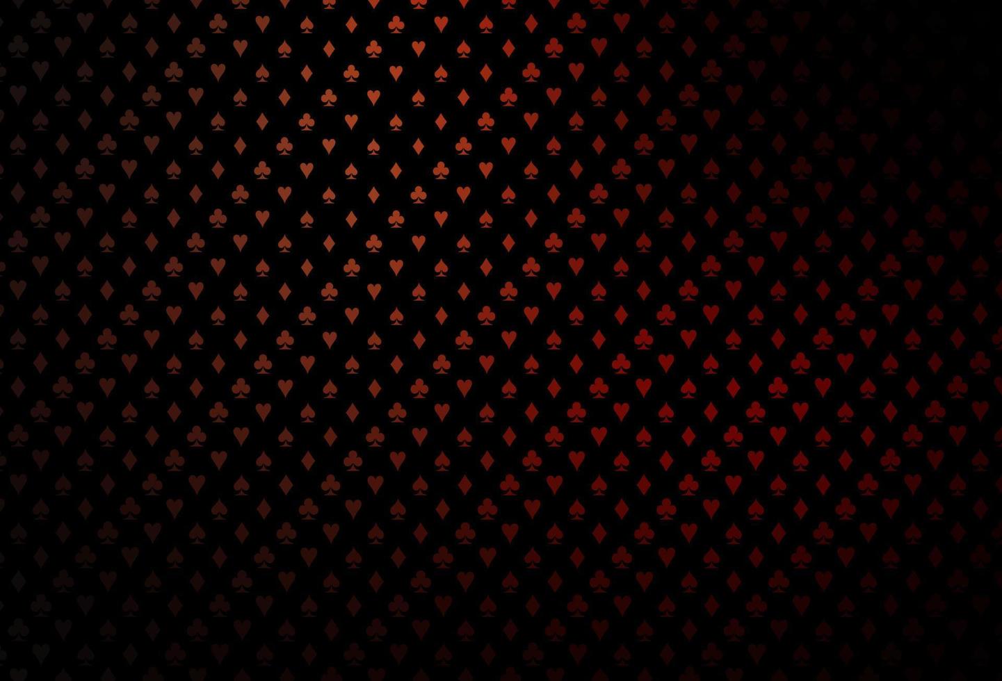 Dark red vector layout with elements of cards.