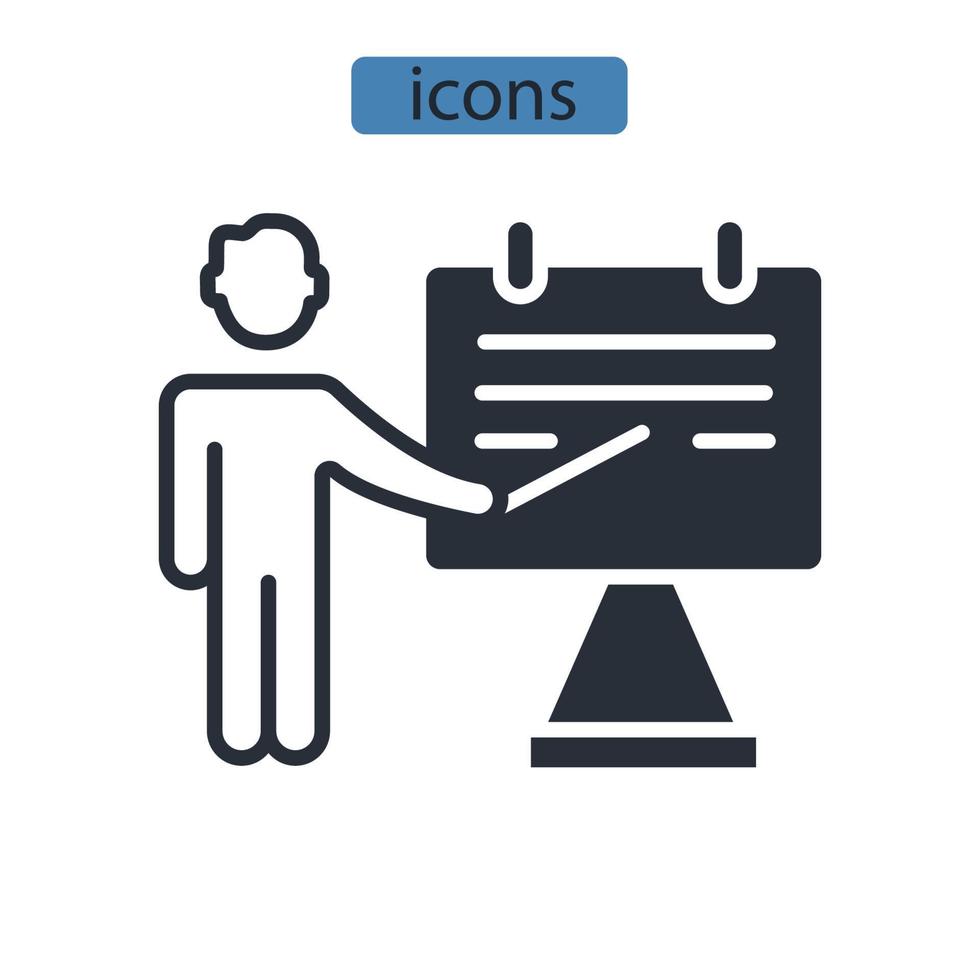 workshop icons  symbol vector elements for infographic web