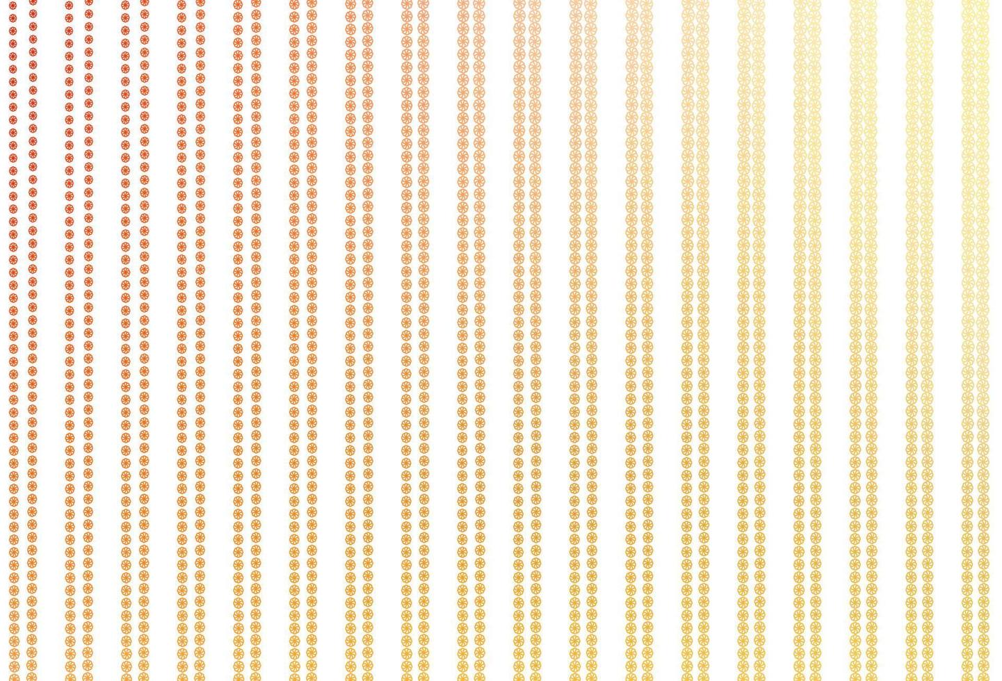 Light Yellow, Orange vector layout with bright snowflakes.