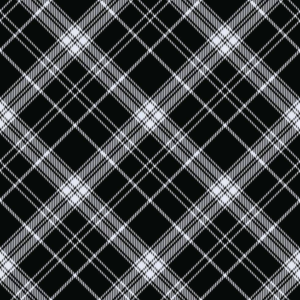 Classis squared plaid pattern in black and white for jacket, skirt, shirt, dresses, table clothes and other fabric design vector