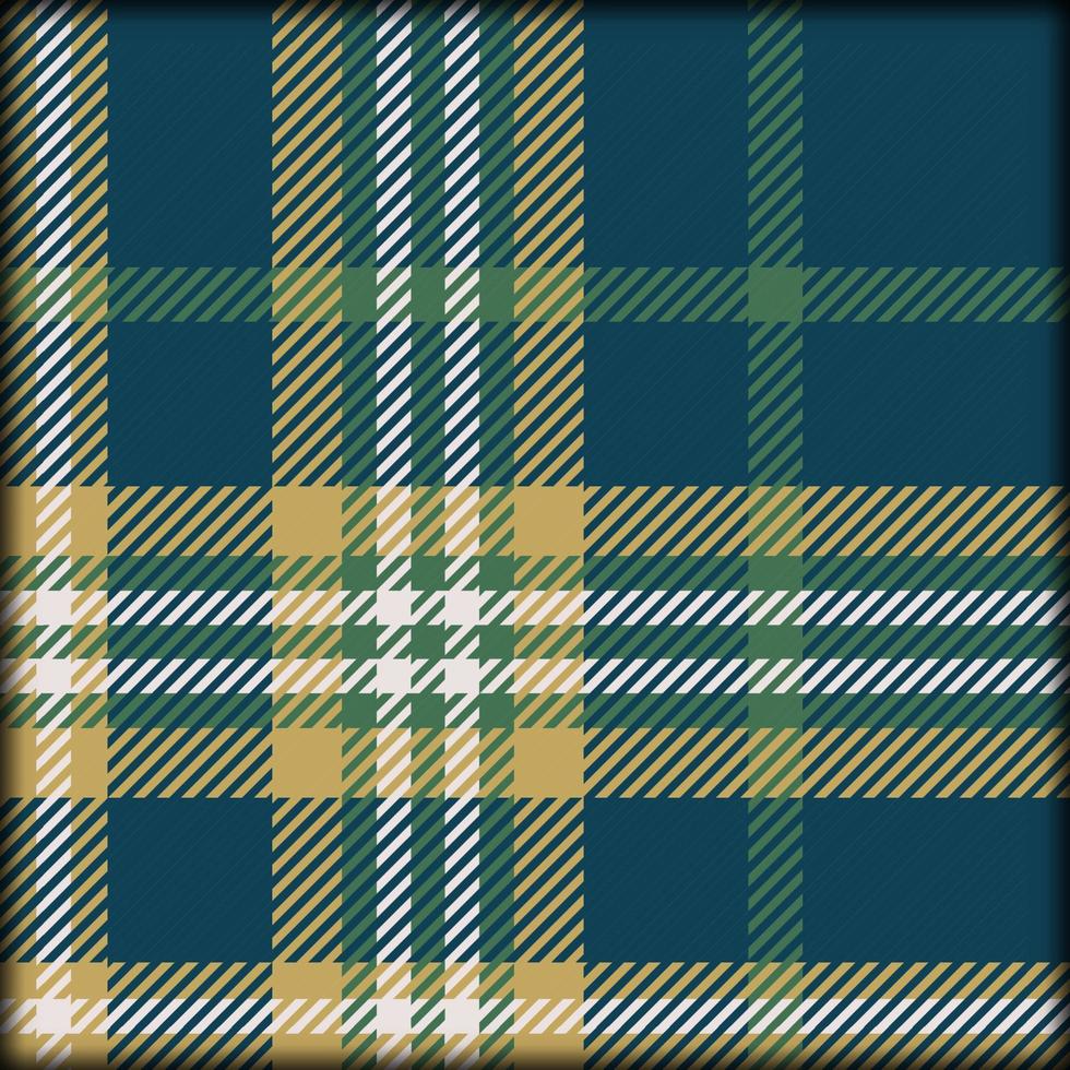 Vintage seamless plaid pattern vector illustration