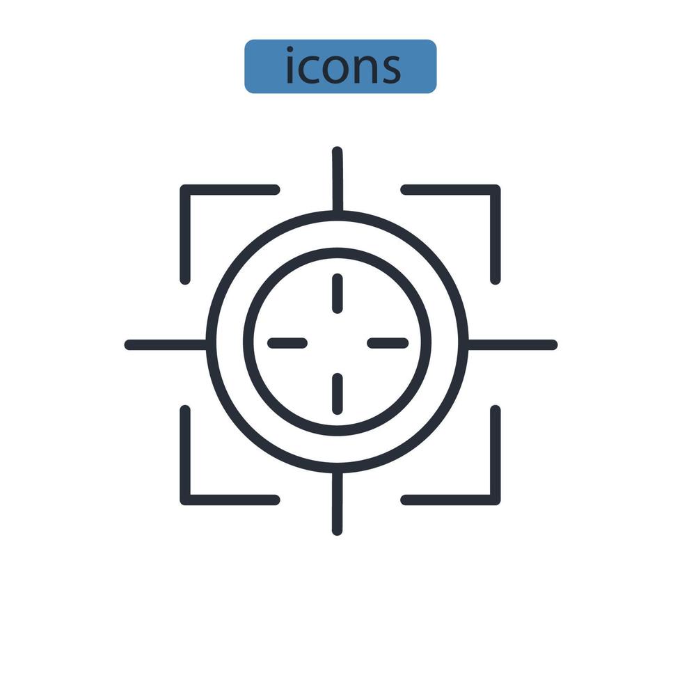 geolocation icons  symbol vector elements for infographic web