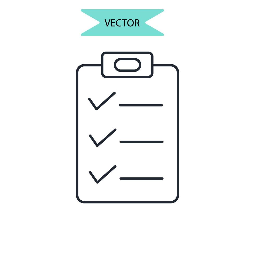 los iconos del programa educativo simbolizan los elementos vectoriales para la web infográfica vector